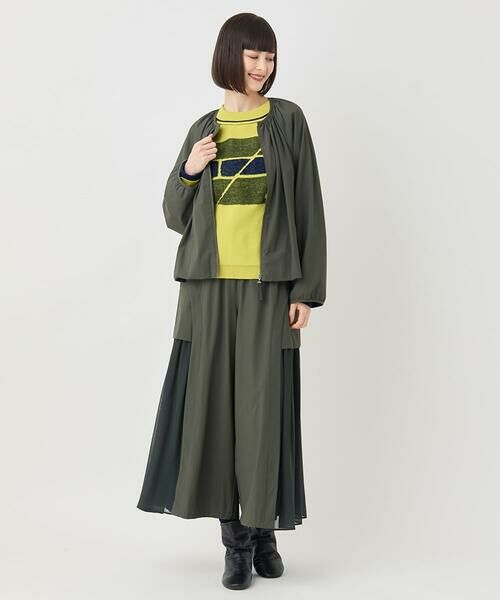 HIROKO BIS / ヒロコビス その他パンツ | ナイロンフレアパンツ /洗える | 詳細16