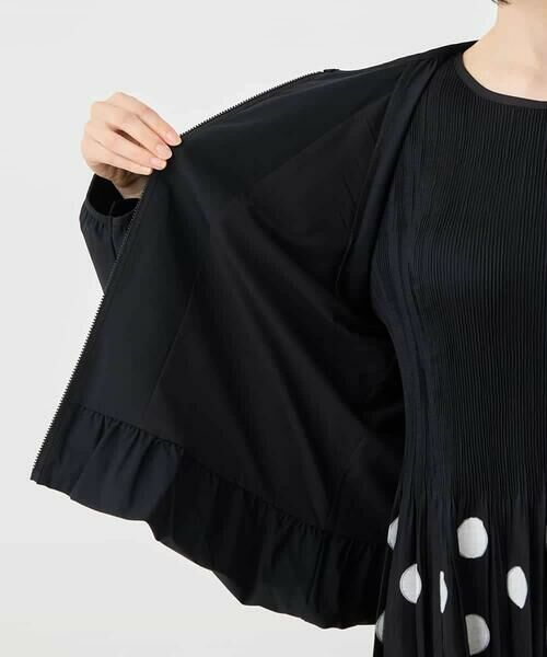 HIROKO BIS / ヒロコビス その他アウター | ギャザーショートジャケット /洗える | 詳細4