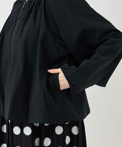 HIROKO BIS / ヒロコビス その他アウター | ギャザーショートジャケット /洗える | 詳細6