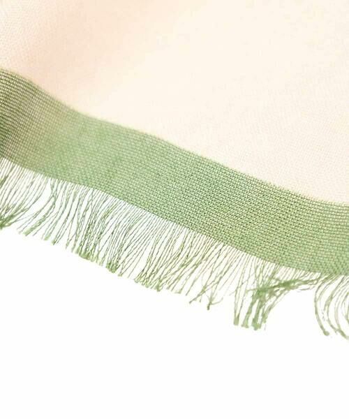 HIROKO BIS / ヒロコビス マフラー・ショール・スヌード・ストール | 幾何プリントモダールストール /洗える | 詳細3