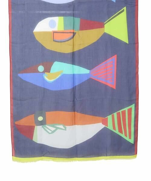 HIROKO BIS / ヒロコビス マフラー・ショール・スヌード・ストール | 幾何プリントモダールストール /洗える | 詳細5