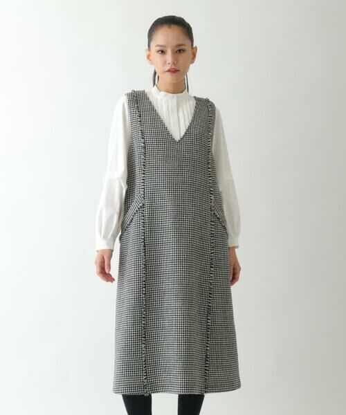 HIROKO BIS / ヒロコビス シャツ・ブラウス | ピンタックコンシャスブラウス /洗濯機で洗える | 詳細10