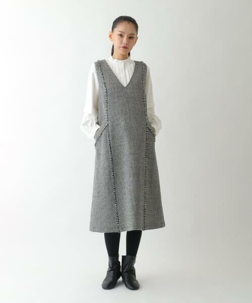 HIROKO BIS / ヒロコビス シャツ・ブラウス | ピンタックコンシャスブラウス /洗濯機で洗える | 詳細11