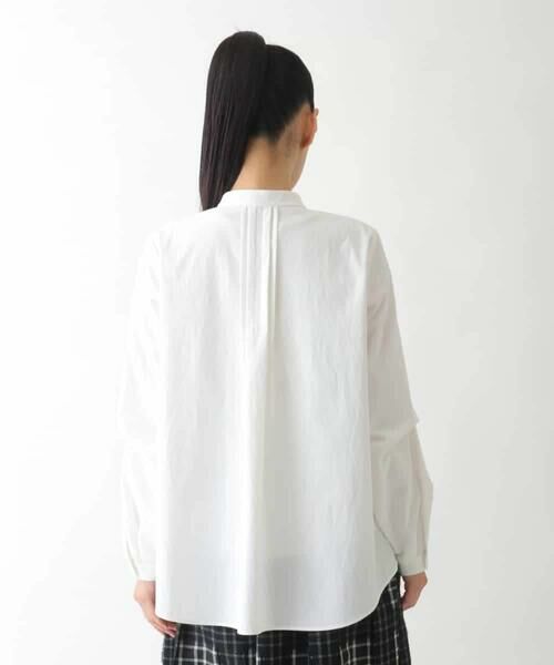 HIROKO BIS / ヒロコビス シャツ・ブラウス | ピンタックコンシャスブラウス /洗濯機で洗える | 詳細3