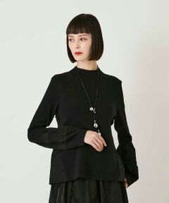 HIROKO BIS / ヒロコビス ニット・セーター | 異素材ジョイントニットプルオーバー