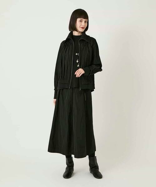 HIROKO BIS / ヒロコビス ニット・セーター | 異素材ジョイントニットプルオーバー | 詳細11