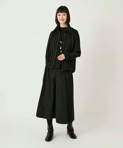 HIROKO BIS / ヒロコビス ニット・セーター | 異素材ジョイントニットプルオーバー | 詳細12