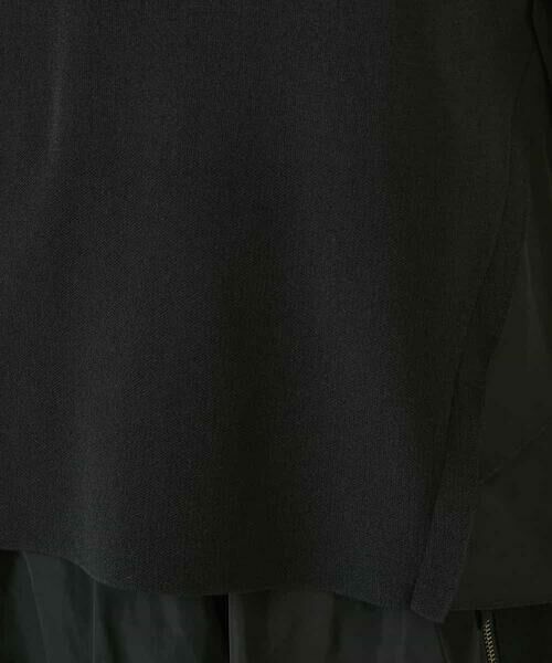 HIROKO BIS / ヒロコビス ニット・セーター | 異素材ジョイントニットプルオーバー | 詳細8