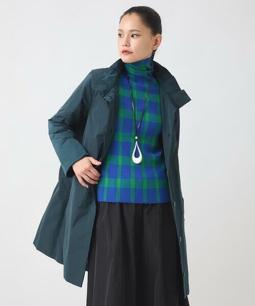 HIROKO BIS / ヒロコビス ニット・セーター | チェック柄インターシャニットプルオーバー | 詳細15