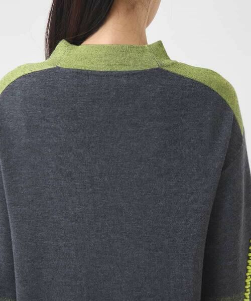 HIROKO BIS / ヒロコビス ニット・セーター | プレーティング刺繍ニットプルオーバー | 詳細5