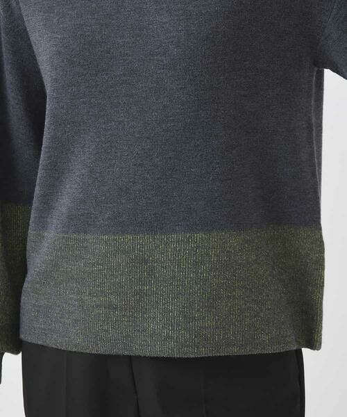 HIROKO BIS / ヒロコビス ニット・セーター | プレーティング刺繍ニットプルオーバー | 詳細8