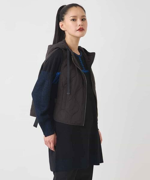 HIROKO BIS / ヒロコビス チュニック | プレーティング刺繍ニットチュニック | 詳細14