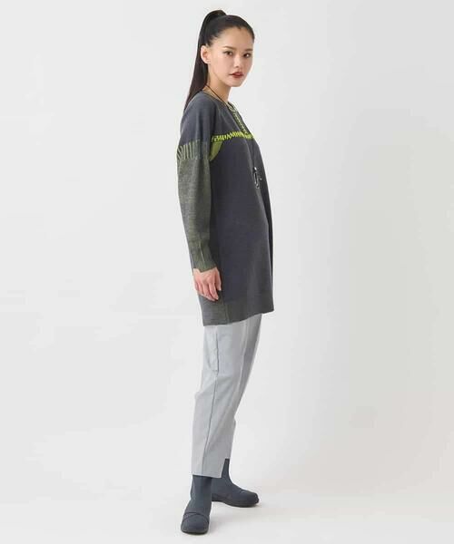 HIROKO BIS / ヒロコビス チュニック | プレーティング刺繍ニットチュニック | 詳細19