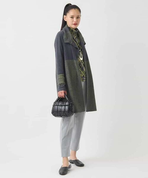 HIROKO BIS / ヒロコビス カーディガン・ボレロ | プレーティング刺繍ニットロングカーディガン | 詳細11