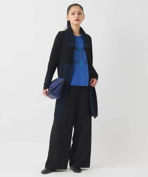 HIROKO BIS / ヒロコビス カーディガン・ボレロ | プレーティング刺繍ニットロングカーディガン | 詳細16