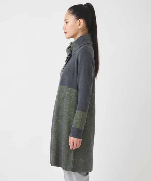 HIROKO BIS / ヒロコビス カーディガン・ボレロ | プレーティング刺繍ニットロングカーディガン | 詳細2