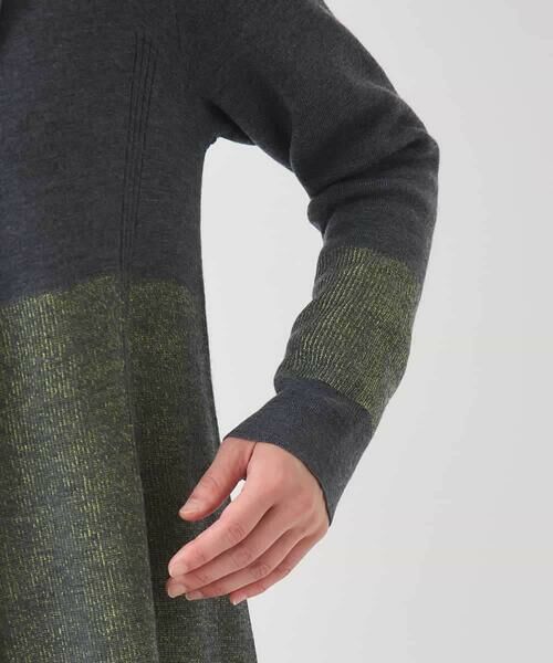 HIROKO BIS / ヒロコビス カーディガン・ボレロ | プレーティング刺繍ニットロングカーディガン | 詳細6