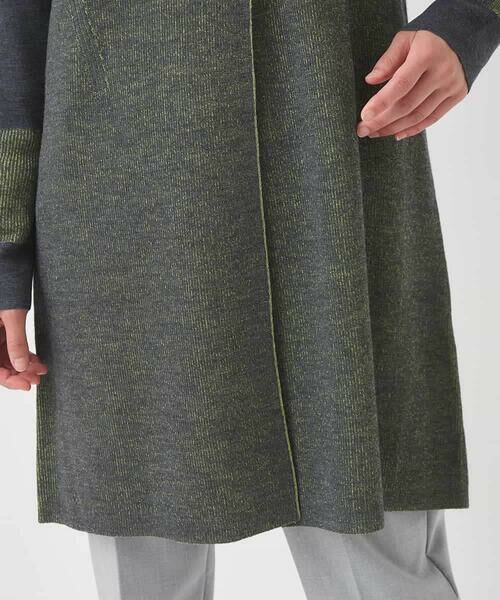 HIROKO BIS / ヒロコビス カーディガン・ボレロ | プレーティング刺繍ニットロングカーディガン | 詳細7