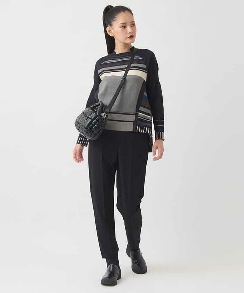 HIROKO BIS / ヒロコビス ニット・セーター | MIXボータージャカ ードニット | 詳細14