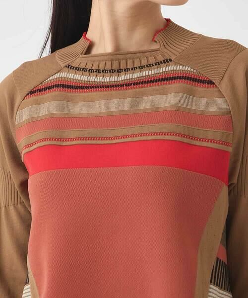 HIROKO BIS / ヒロコビス ニット・セーター | MIXボータージャカ ードニット | 詳細3