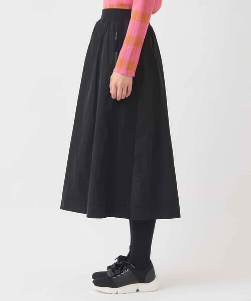HIROKO BIS / ヒロコビス ロング・マキシ丈スカート | 異素材ジョイントニットスカート | 詳細1