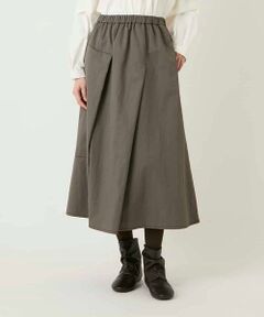 HIROKO BIS / ヒロコビス ロング・マキシ丈スカート | ステッチデザインフレアスカート /洗える