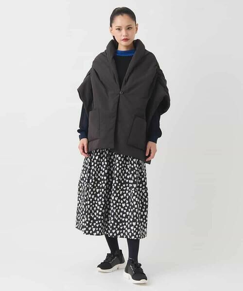 HIROKO BIS / ヒロコビス ロング・マキシ丈スカート | ドットプリントフレアスカート /洗える | 詳細12