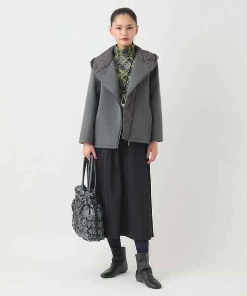 HIROKO BIS / ヒロコビス カットソー | チェックパイルジャカードプルオーバー | 詳細17