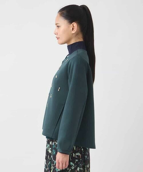 HIROKO BIS / ヒロコビス カーディガン・ボレロ | ビジューエンブロイダリーカーディガン /洗える | 詳細1