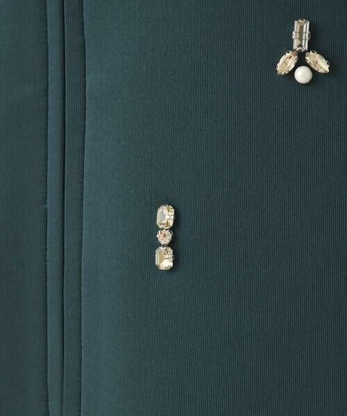 HIROKO BIS / ヒロコビス カーディガン・ボレロ | ビジューエンブロイダリーカーディガン /洗える | 詳細10