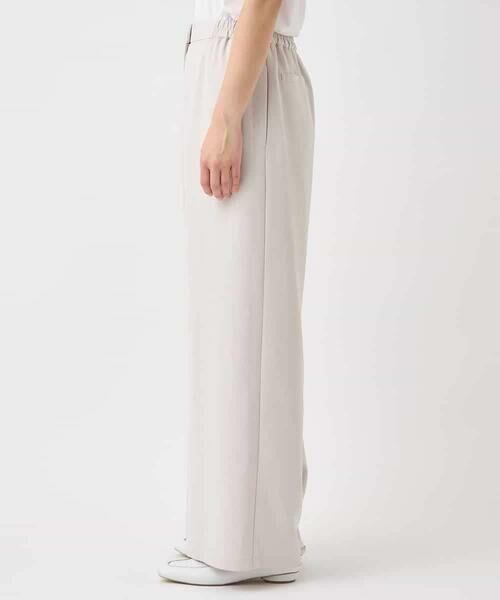HIROKO BIS / ヒロコビス その他パンツ | ソフトダブルクロスセミワイドパンツ /洗濯機で洗える | 詳細1