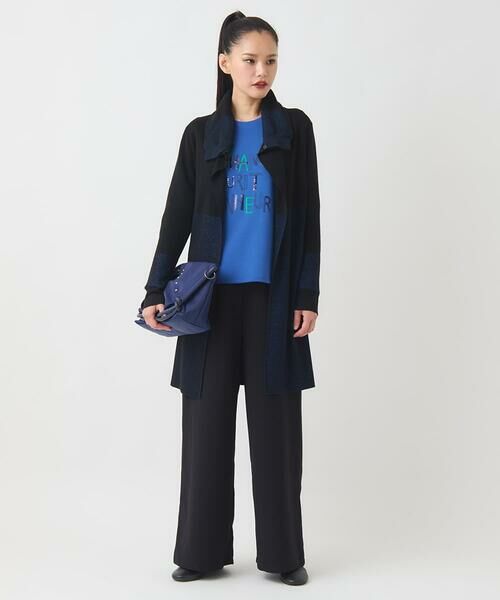 HIROKO BIS / ヒロコビス その他パンツ | ソフトダブルクロスセミワイドパンツ /洗濯機で洗える | 詳細18