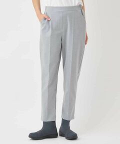 HIROKO BIS / ヒロコビス ショート・ハーフ・半端丈パンツ | センタープレステーパードパンツ /洗える