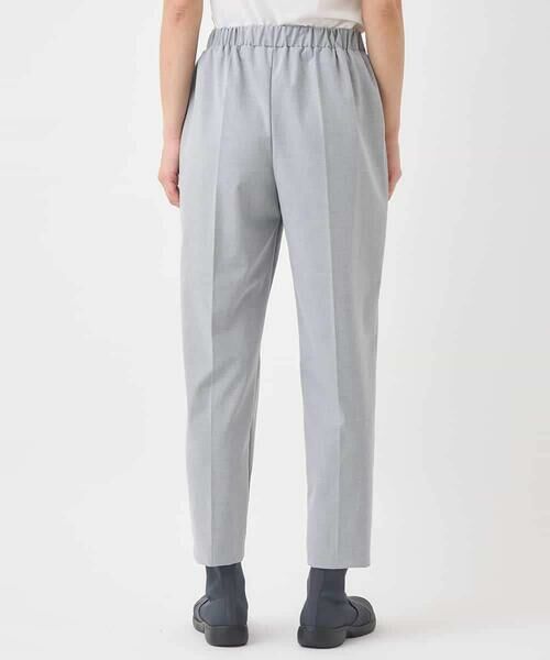 HIROKO BIS / ヒロコビス ショート・ハーフ・半端丈パンツ | センタープレステーパードパンツ /洗える | 詳細2