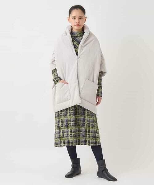 HIROKO BIS / ヒロコビス ロング・マキシ丈ワンピース | チェックパイルジャカードワンピース | 詳細19