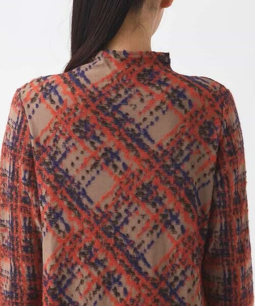 HIROKO BIS / ヒロコビス ロング・マキシ丈ワンピース | チェックパイルジャカードワンピース | 詳細4