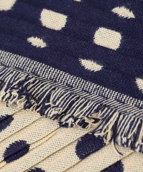 HIROKO BIS / ヒロコビス マフラー・ショール・スヌード・ストール | ドットプリーツストール /洗える | 詳細2