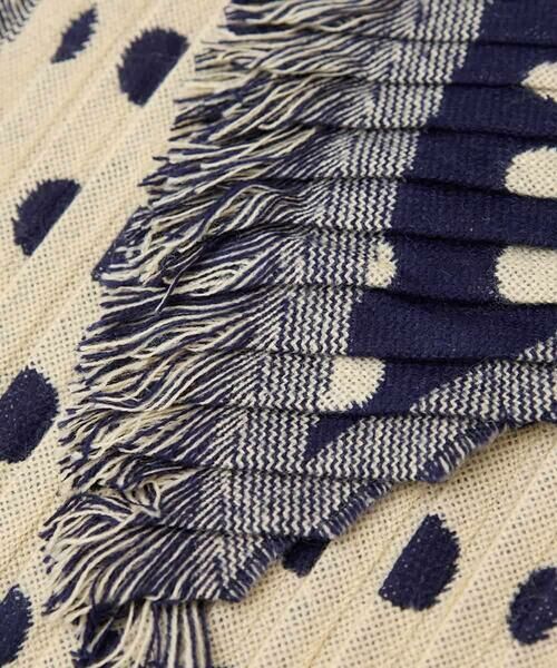 HIROKO BIS / ヒロコビス マフラー・ショール・スヌード・ストール | ドットプリーツストール /洗える | 詳細3