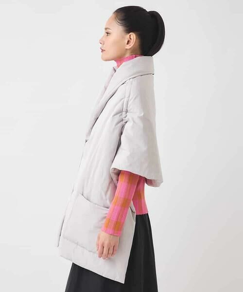 HIROKO BIS / ヒロコビス マフラー・ショール・スヌード・ストール | 2WAY中綿ストール /洗える | 詳細11