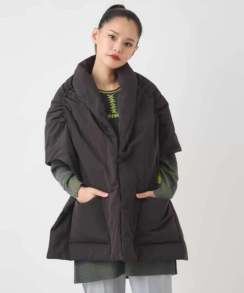 HIROKO BIS / ヒロコビス マフラー・ショール・スヌード・ストール | 2WAY中綿ストール /洗える | 詳細16