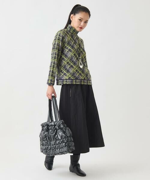 HIROKO BIS / ヒロコビス トートバッグ | ギャザーディテールトートバッグ | 詳細10