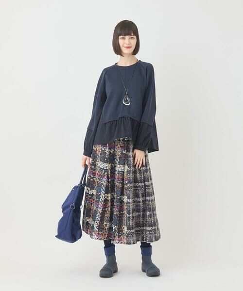 HIROKO BIS / ヒロコビス ブーツ（ロング丈） | スタッズテープニットブーツ | 詳細12