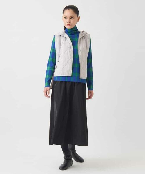 HIROKO BIS / ヒロコビス ベスト | キルティングフーディージレ /洗える | 詳細13