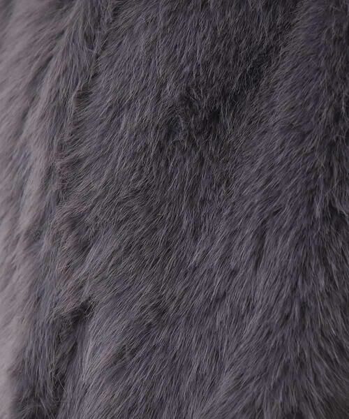 HIROKO BIS / ヒロコビス ベスト | シャギーフェイクファージレ /洗える | 詳細9