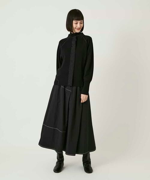 HIROKO BIS / ヒロコビス カーディガン・ボレロ | スタッズアクセントニットカーディガン | 詳細11