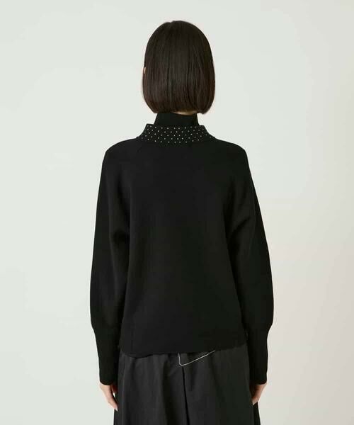 HIROKO BIS / ヒロコビス カーディガン・ボレロ | スタッズアクセントニットカーディガン | 詳細3