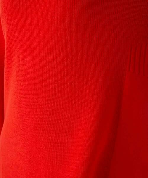 HIROKO BIS / ヒロコビス ニット・セーター | リブネックデザインウールニットプルオーバー | 詳細7