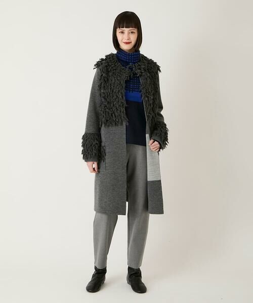 HIROKO BIS / ヒロコビス その他アウター | フリンジニットコート | 詳細17