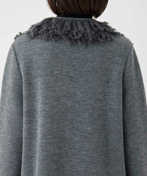 HIROKO BIS / ヒロコビス その他アウター | フリンジニットコート | 詳細4