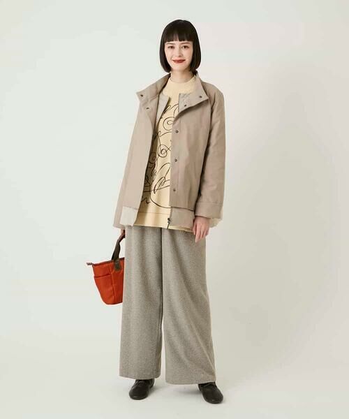 HIROKO BIS / ヒロコビス ニット・セーター | ニュアンス刺繍アクセントニットプルオーバー | 詳細17